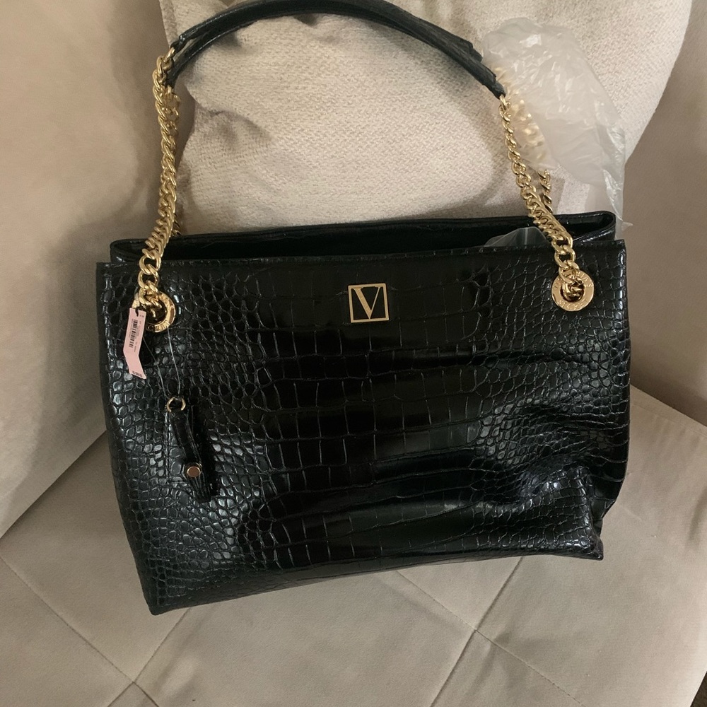 Victoria’s Secret large purse Snake skin print